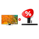 Жиынтық Samsung саундбары HW-A450/RU + QLED телевизор Samsung QE55Q80DAUXCE 