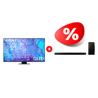 Жиынтық Samsung саундбары HW-Q60T/RU + QLED телевизор Samsung QE65Q80DAUXCE 