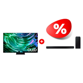 Жиынтық Samsung саундбары HW-B550/RU + OLED телевизор Samsung QE65S90DAUXCE 