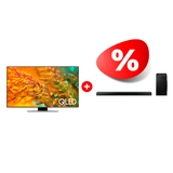 Жиынтық Samsung саундбары HW-Q70T/RU + QLED телевизор Samsung QE55Q80DAUXCE 