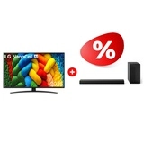 Комплект Саундбар LG S60T + LED телевизор LG 50NANO81A6A 