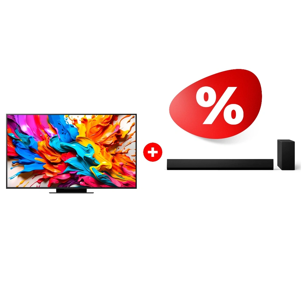 Комплект Саундбар LG SG10TY + QNED телевизор LG 65QNED9MA6B 