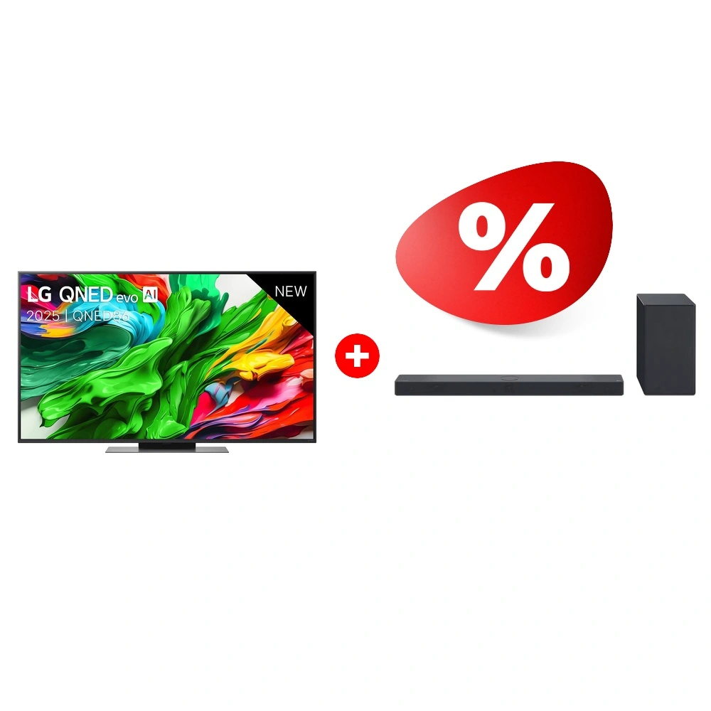 Комплект Саундбар LG SC9S + QNED телевизор LG 75QNED86A6A 