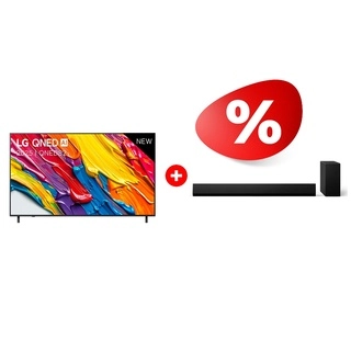 Комплект Саундбар LG SG10TY + QNED телевизор LG 55QNED82A6B 