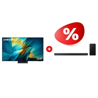 Комплект Саундбар Samsung HW-Q600F/RU + OLED телевизор Samsung QE83S95FAEXCE 