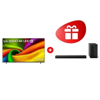 Комплект Саундбар LG S60T + LED телевизор LG 75NU900B6LA 