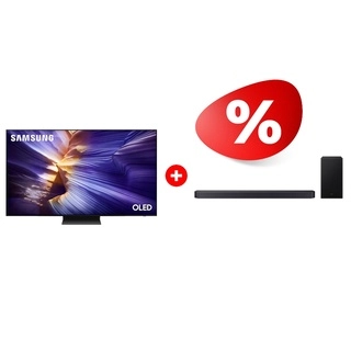 Комплект Саундбар Samsung HW-Q600F/RU + OLED телевизор Samsung QE77S90FAEXCE 