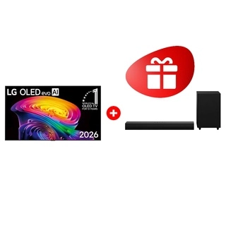 Комплект Саундбар LG S30A + OLED телевизор LG OLED48C6RLA 
