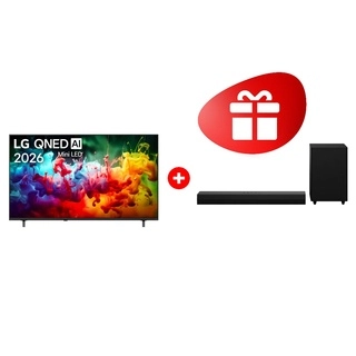 Комплект Саундбар LG S30A + QNED телевизор LG 65QNED70B6C 