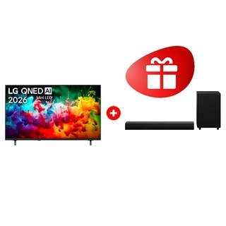 Комплект Саундбар LG S30A + QNED телевизор LG 55QNED70B6C 
