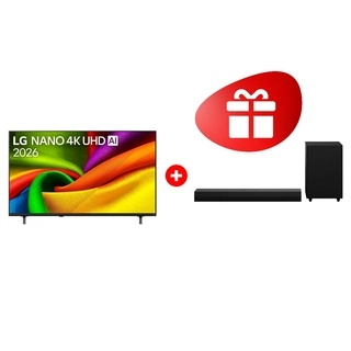 Комплект Саундбар LG S30A + LED телевизор LG 55NU900B6LA 