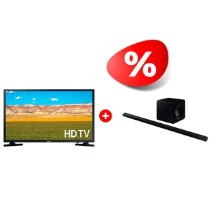 Комплект Саундбар Samsung HW-S800B/RU + LED телевизор Samsung UE32T4500AUXCE