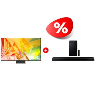 Жиынтық Samsung саундбары HW-Q700A/RU + Samsung QLED теледидары QE55Q95TAUXCE 