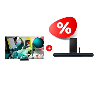 Комплект Саундбар Samsung HW-Q700C/RU + QLED телевизор Samsung QE75Q950TSUXCE 