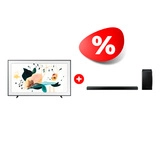 Комплект Саундбар Samsung HW-Q70T/RU + QLED телевизор Samsung Frame QE32LS03TAUXCE (TBKXRU) 