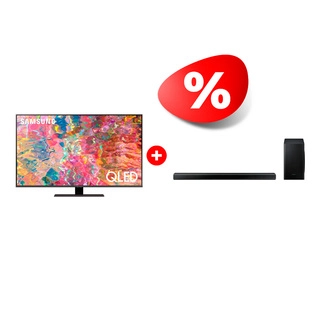 Жиынтық Samsung саундбары HW-Q70T/RU + QLED Samsung теледидары QE50Q80BAUXCE 