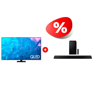 Жиынтық Samsung саундбары HW-Q700A/RU + QLED TV Samsung QE85Q70CAUXCE 