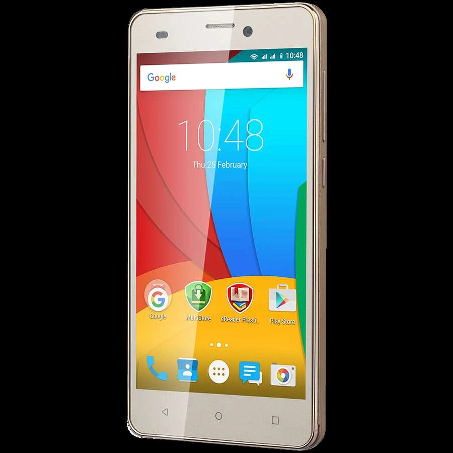 Смартфон Prestigio Muze A5 Gold - фото 3