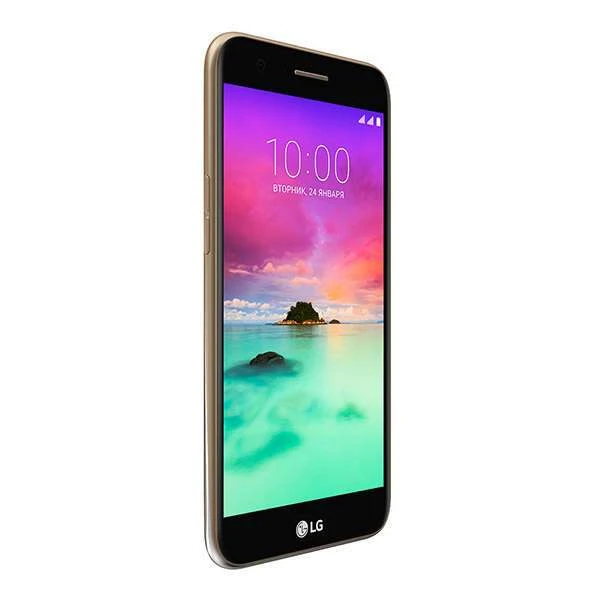Смартфон LG K10 (2017) Gold Black - фото 2