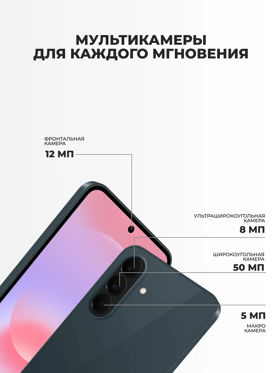 Смартфон Samsung Galaxy A37 5G 8/256GB Dark Green - фото 5