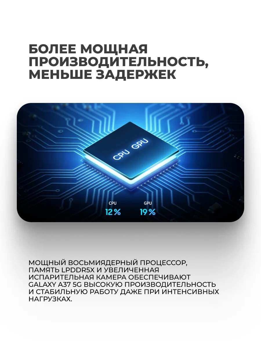 Смартфон Samsung Galaxy A37 5G 8/256GB Gray - фото 4
