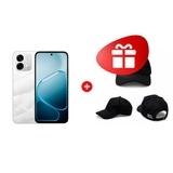 Жиынтық Смартфон OPPO A6s 8/256GB Ice White + Бейсбольная кепка Oppo Reno Choice 