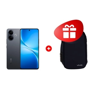Жиынтық Смартфон Vivo V60 Lite 8/256GB Black + Спортивная ранец-сумка Vivo satchel bag 