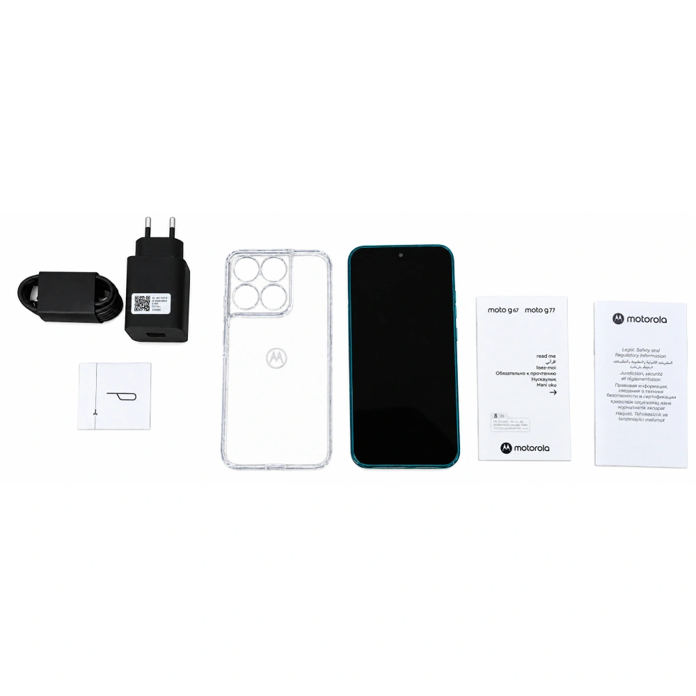 Смартфон Motorola G77 8/256GB Shaded Spruce - фото 7
