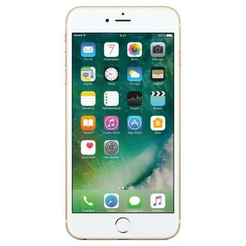 Смартфон Apple iPhone 6 Plus 16 GB Gold CPO - фото 2