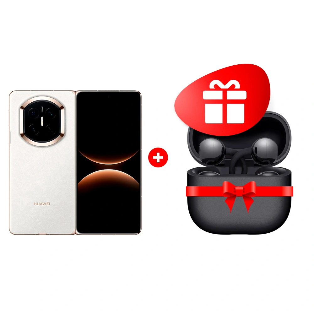 Комплект Смартфон Huawei Mate X7 16/512GB White + TWS Наушники HUAWEI FreeClip2 Black Robin-T10 