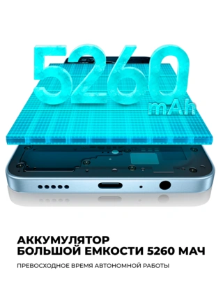 Смартфон Honor X5d Plus 4/128GB Midnight black - фото 6