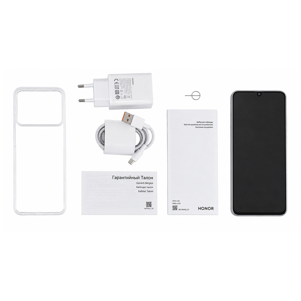 Смартфон Honor X5d Plus 4/128GB Meteor Silver - фото 13