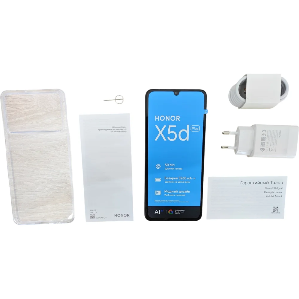 Смартфон Honor X5d Plus 4/256GB Midnight black - фото 4