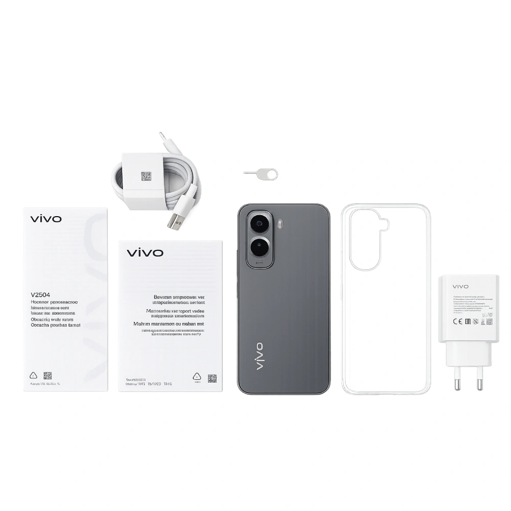 Смартфон VIVO V70 Lite 8/128GB Blue - фото 5