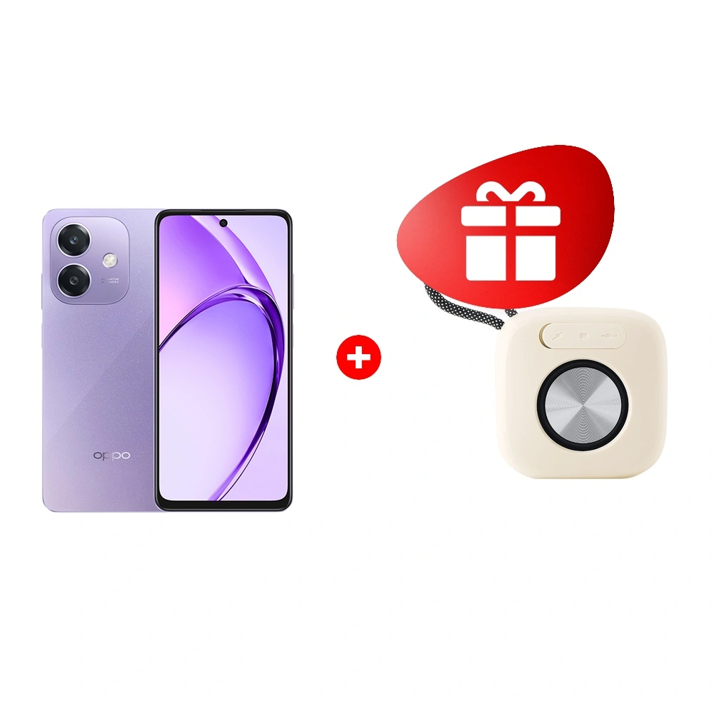 Комплект OPPO A5i 4/64GB Starry Purple + OPPO с Bluetooth Reno Choice BT60 
