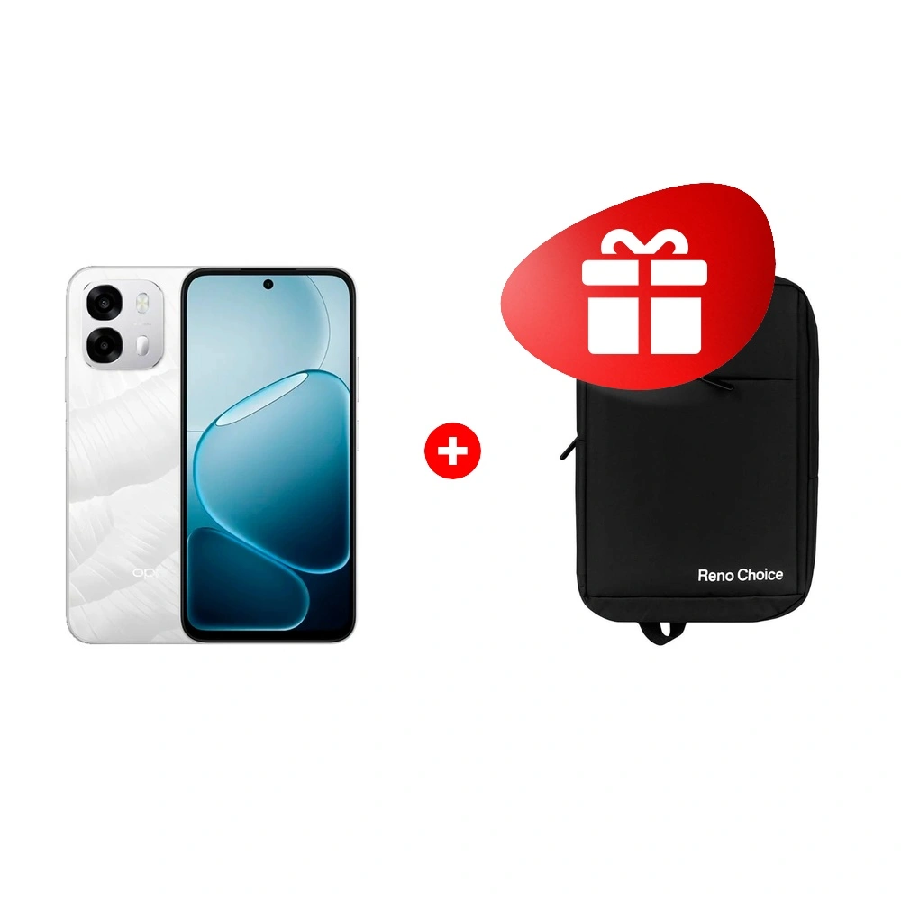 Комплект OPPO A6s 8/256GB Ice White + OPPO Reno Choice Black 