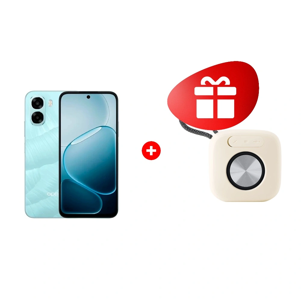Комплект OPPO A6X 4/256GB Ice blue + OPPO с Bluetooth Reno Choice BT60 