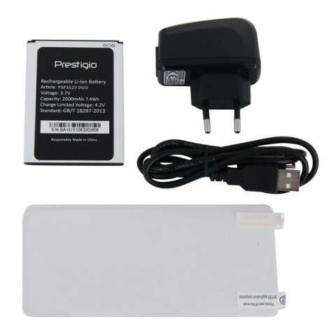 Смартфон Prestigio Wize NK3 Black - фото 3