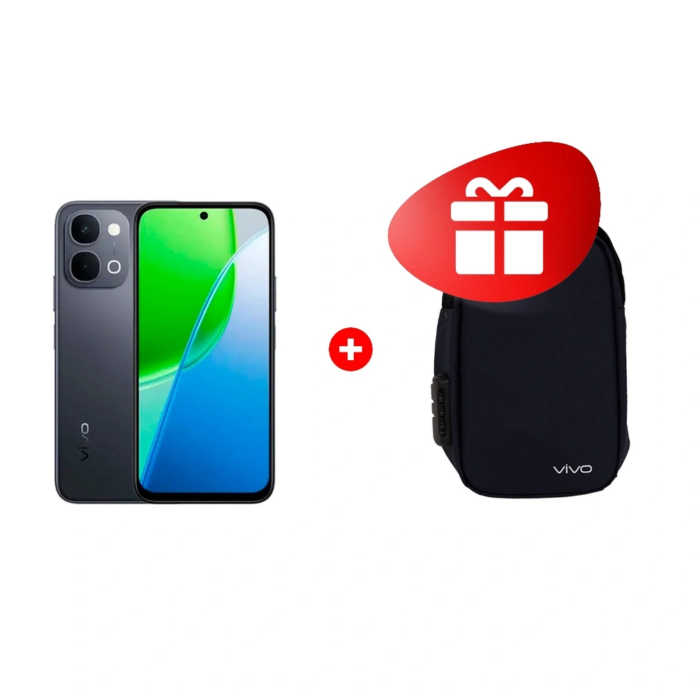 Комплект Vivo Y31d 8/256GB Grey + Vivo satchel bag 