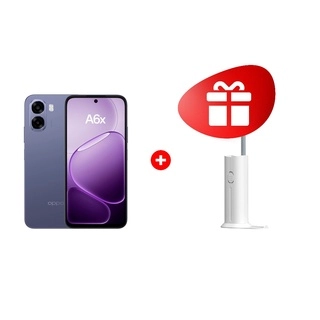 Жиынтық Oppo A6X 4/128GB Plum Purple + OPPO 4W 