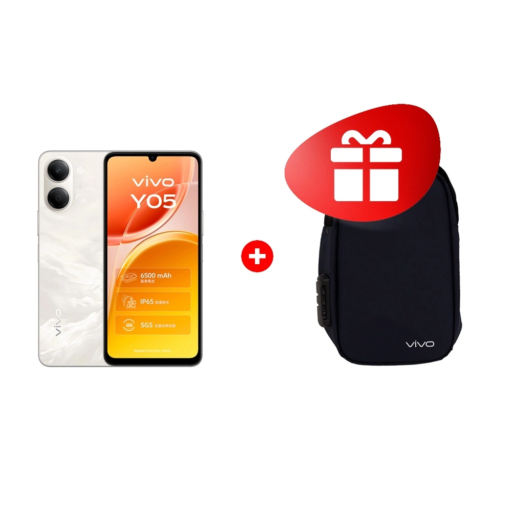 Комплект Vivo Y05 4/128GB Gold + Vivo satchel bag 