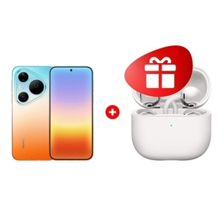 Комплект HUAWEI Pura 90s Pro Max 12/512GB Orange Ocean + HUAWEI FreeClip2 White Robin-T10 
