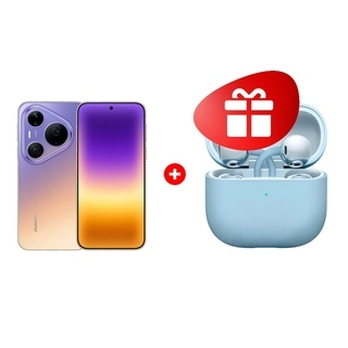 Комплект HUAWEI Pura 90s Pro Max 12/256GB Blaze Purple + HUAWEI FreeClip2 Blue Robin-T10 