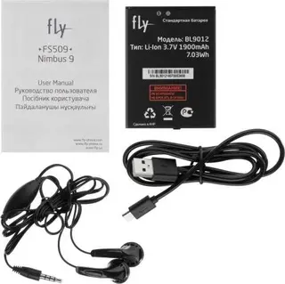 Смартфон Fly FS509 Black