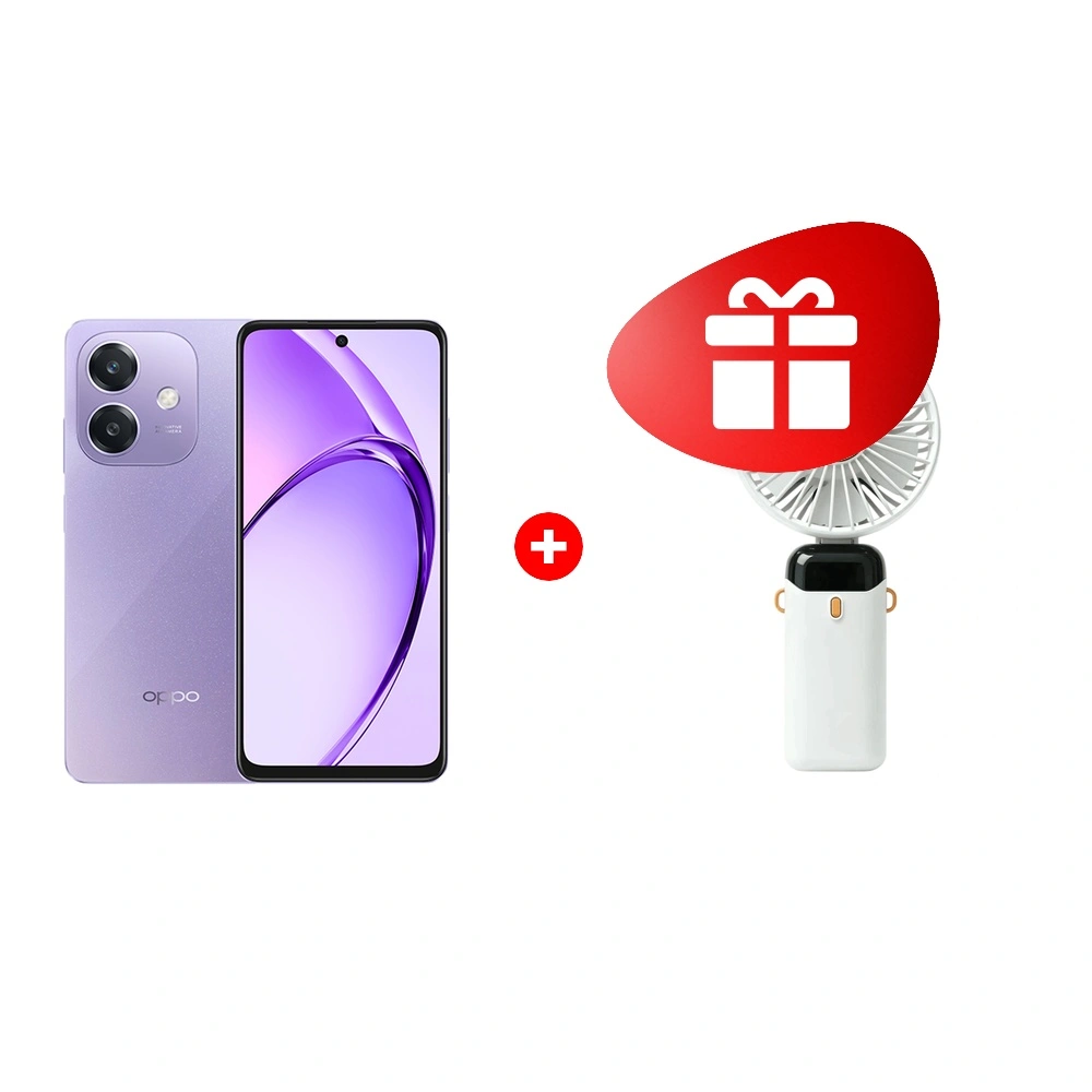 Комплект Oppo A5i 4/64GB Starry Purple + Oppo Reno Choice Potable Electric Fan 
