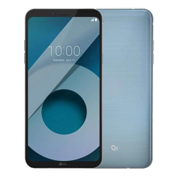 Смартфон LG Q6a (M700) Ice Platinum - фото 2