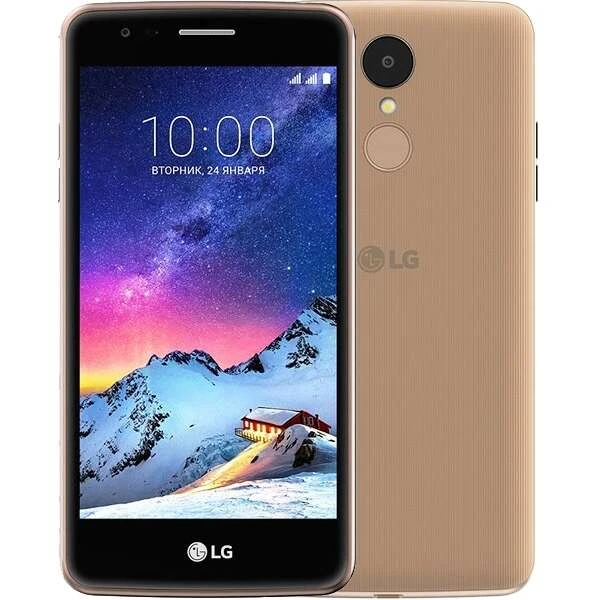 Смартфон LG K8 (2017) Gold Black - фото 6