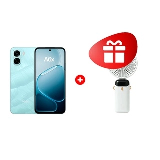 Комплект Oppo A6X 4/128GB Ice Blue + OPPO Reno Choice Potable Electric Fan 