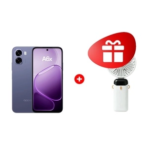 Комплект Oppo A6X 4/128GB Plum Purple + OPPO Reno Choice Potable Electric Fan 