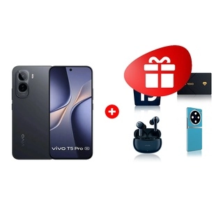 Жиынтық Vivo T5 Pro 5G 8/256GB Black + Vivo X100 